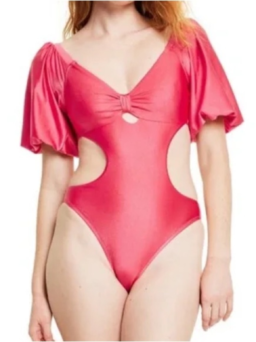 Fe Noel x Target Puff Sleeve Swimsuit